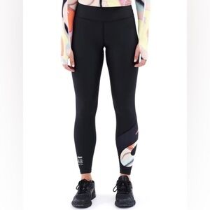 New P.E Nation x Asics Kenko Legging Black NWT Active  Casual Women's Size Small